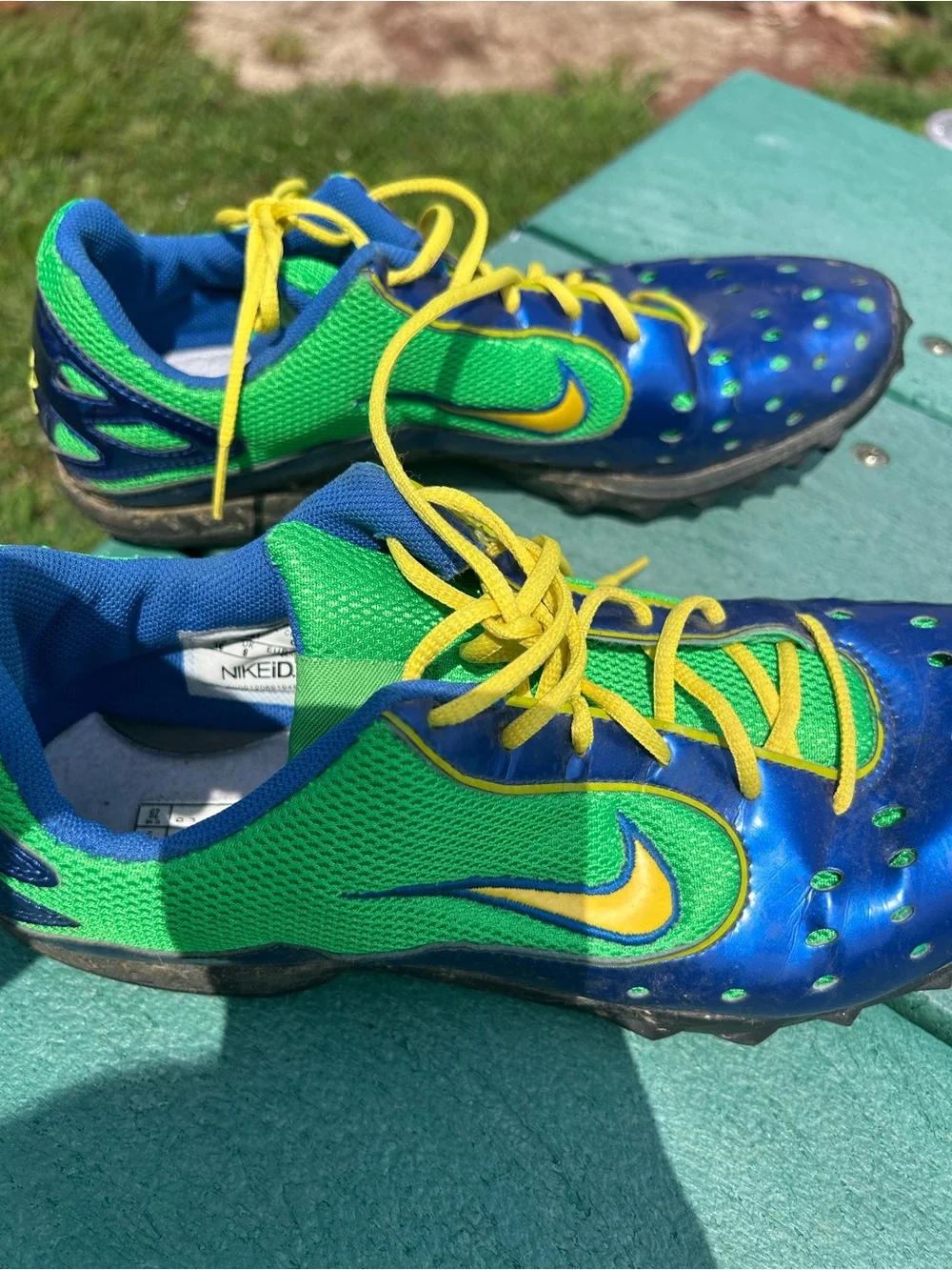Nike vibrant blue